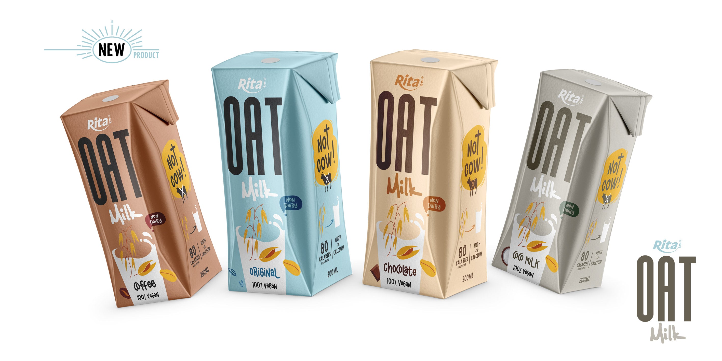 Oat Milk with Coffee Flavor | Oat Milk Paper Box | Veggie Blend Hub